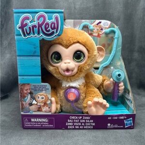 FurReal Check Up Zandi Monkey Interactive Toy
